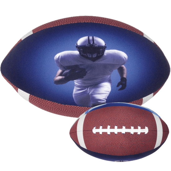 Tomfoolery Toys | Football 3D Microbead Pillow
