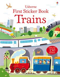 First Sticker Book: Trains Cover