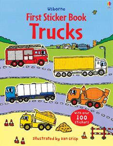 First Sticker Book: Trucks Cover