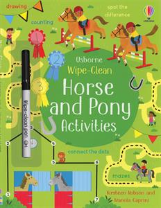 Wipe Clean Horses and Pony Activities Cover