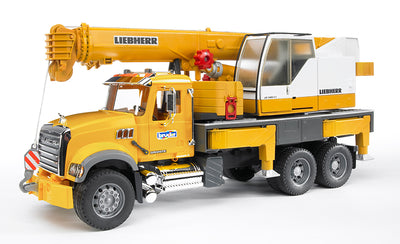 MACK Granite Liebherr Crane Truck Preview #2