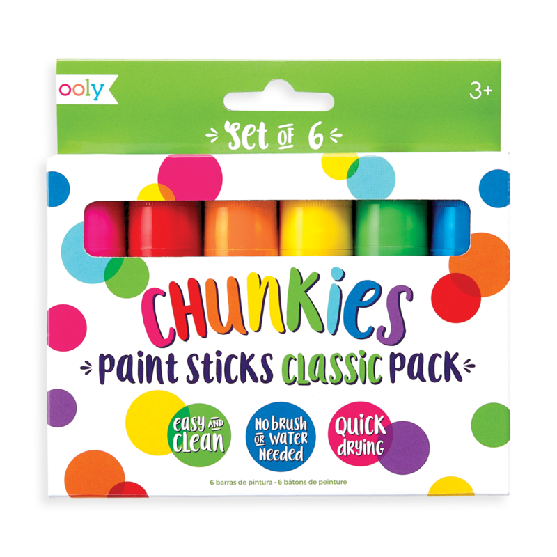 Tomfoolery Toys | Chunkies Paint Sticks