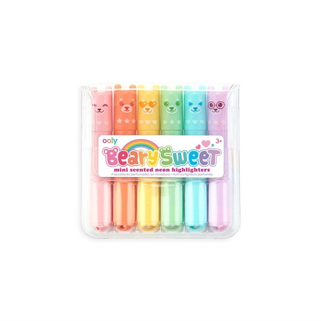 Tomfoolery Toys | Beary Sweet Mini Scented Highlighters