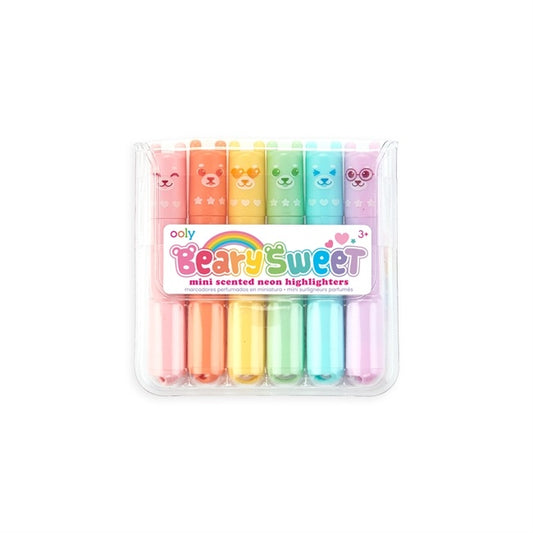 Tomfoolery Toys | Beary Sweet Mini Scented Highlighters