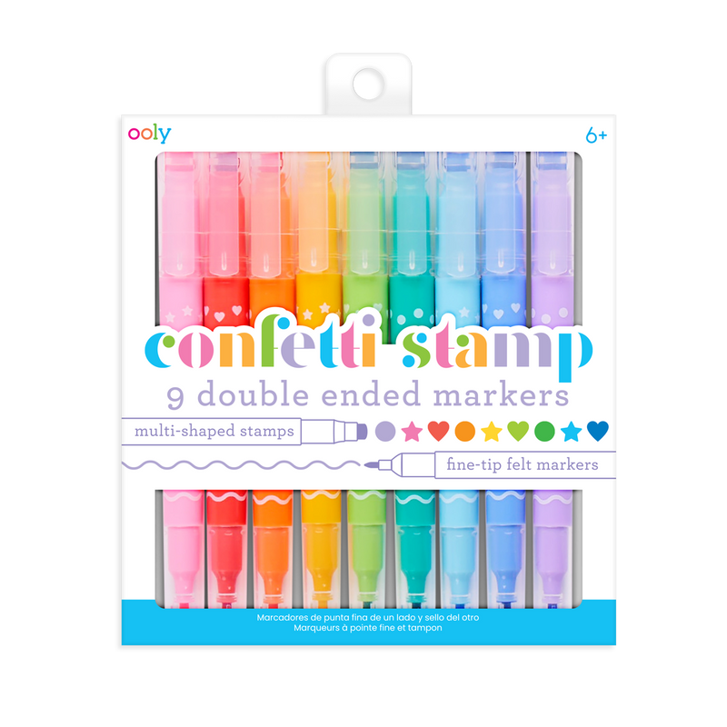 Double-Ended Confetti Stamp Markers Cover
