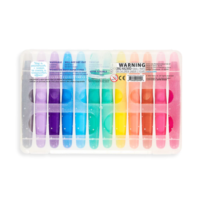 Rainbow Sparkle Metallic Gel Crayons Preview #6