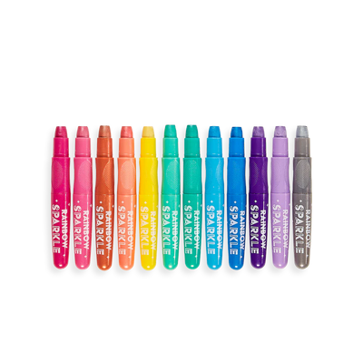 Rainbow Sparkle Metallic Gel Crayons Preview #3