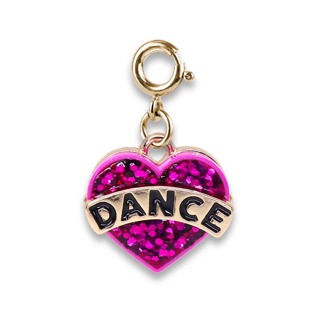 Glitter Dance Heart Charm Cover