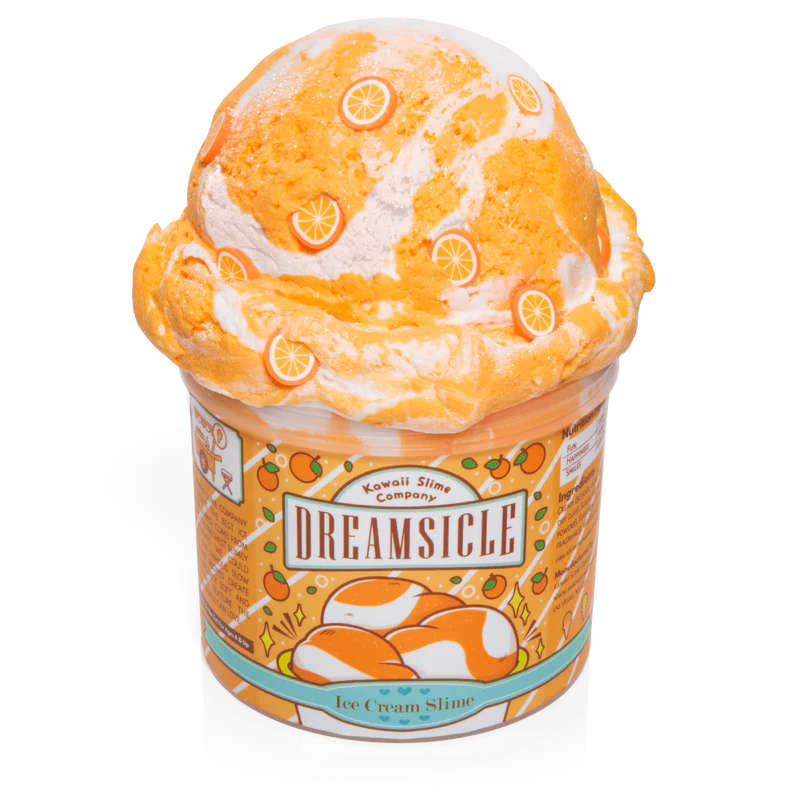 Ice Cream Pint Slime: Dreamsicle Cover