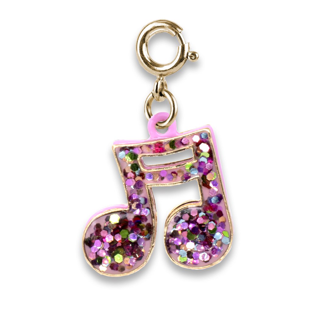 Glitter Music Note Charm Cover