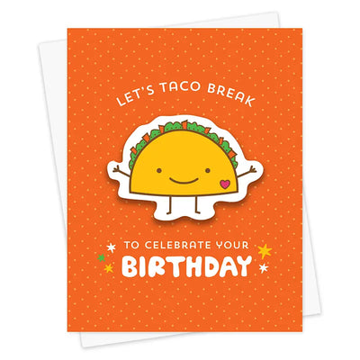 Taco Break Birthday Card Preview #1