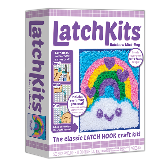 Tomfoolery Toys | Latchkits: Smiling Rainbow