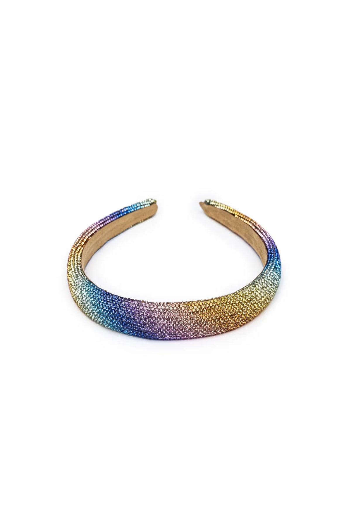 Rainbow Sparkle Headband Cover