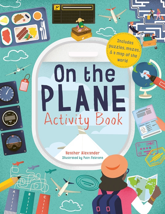 On the Plane Activity Book Cover