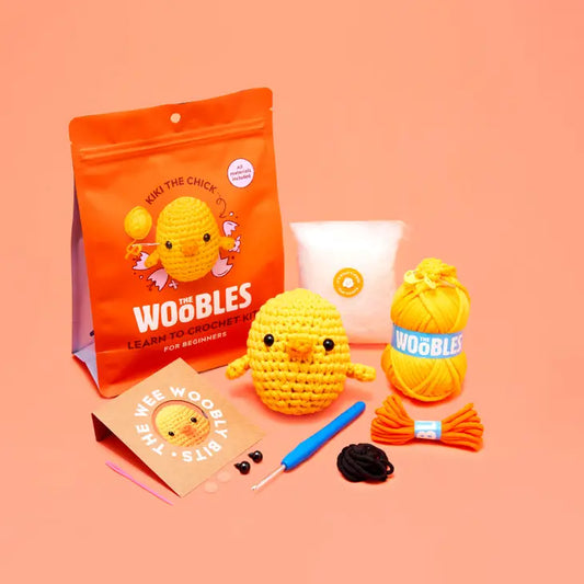 Tomfoolery Toys | Kiki the Chick Beginner Crochet Kit