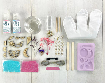 Wood + Resin Charm Jewelry Preview #4