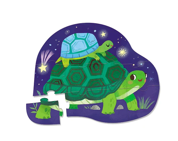 Mini Puzzle 12pc: Turtles Together Preview #2