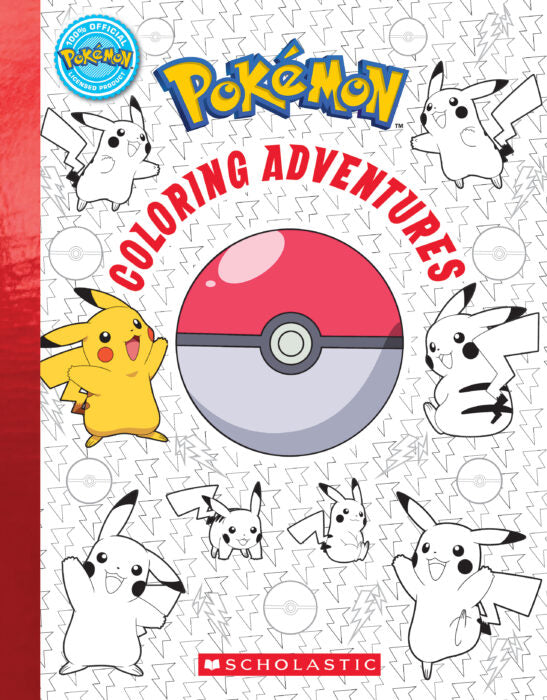 Pokémon Coloring Adventures Cover