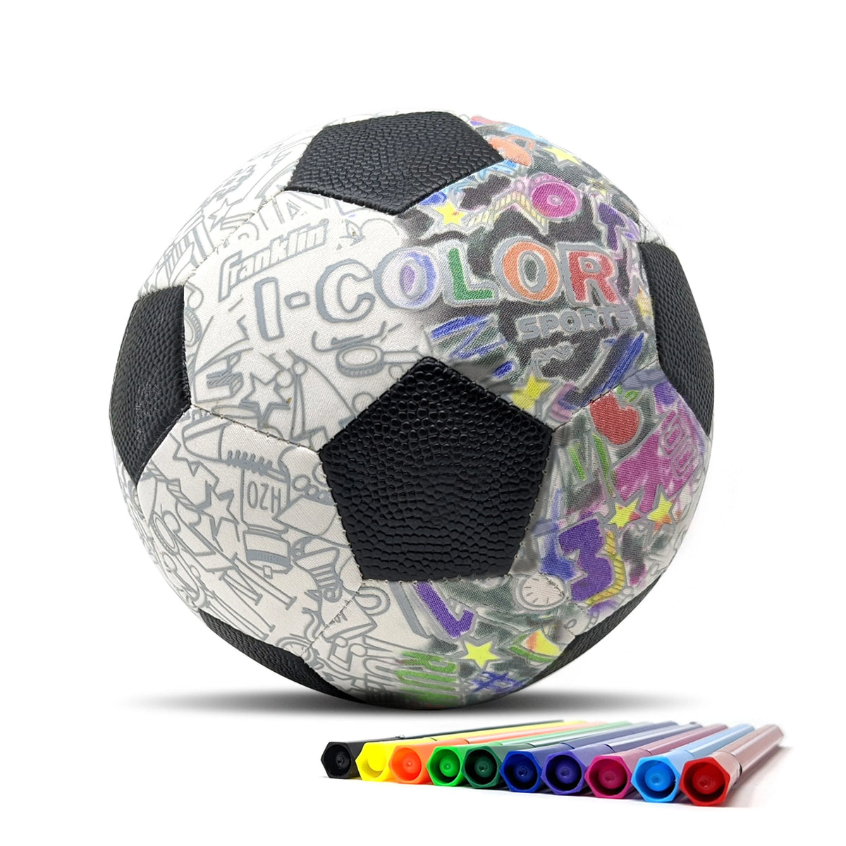 I Color Soccer Ball Cover