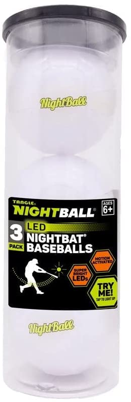 Baseballs NightBall 3pk Cover