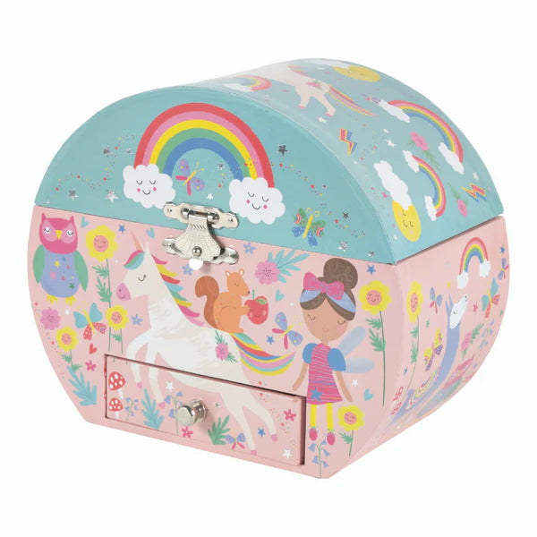 Rainbow Fairy Jewelry Box Cover