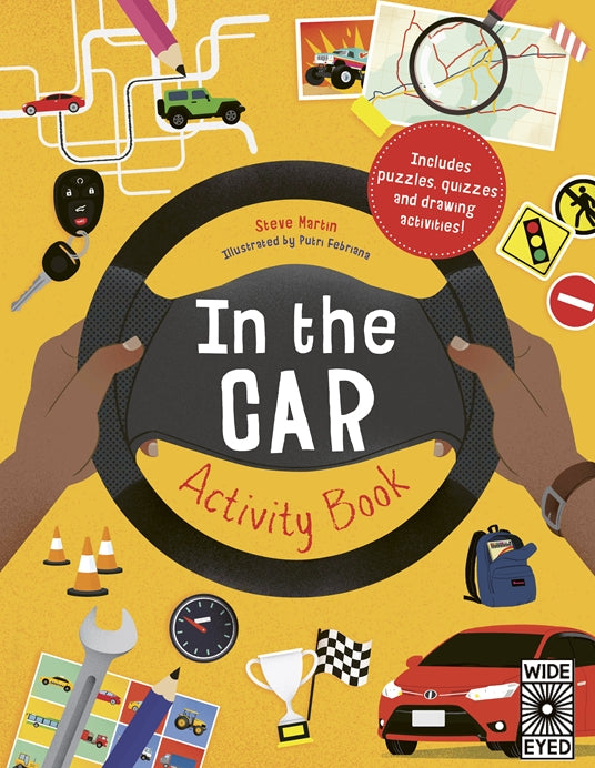 In the Car Activity Book Cover