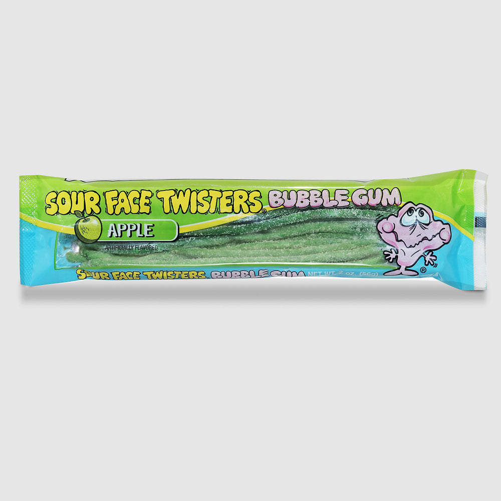 Face Twisters Sour Bubble Gum Straws Preview #2