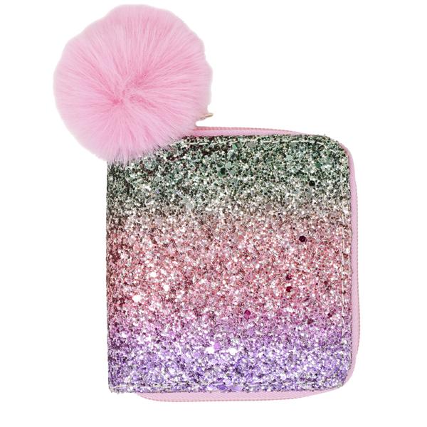 Tomfoolery Toys | Glitter Rainbow Wallet