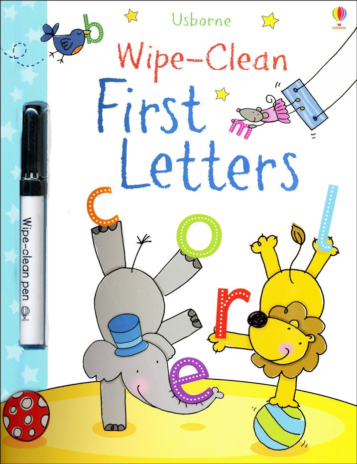 Wipe Clean First Letters Cover