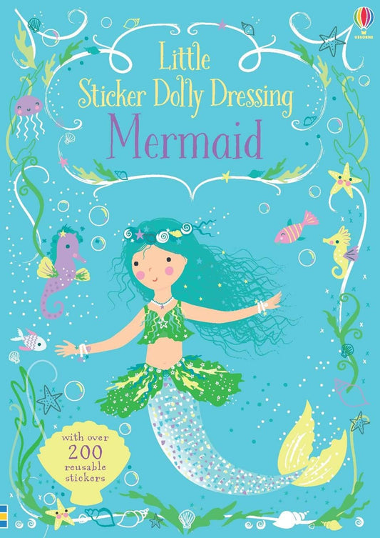 Tomfoolery Toys | Little Sticker Dolly Dressing: Mermaids