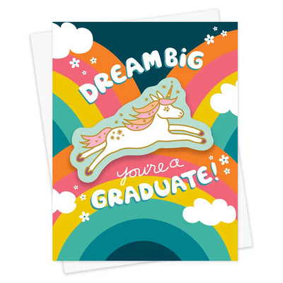 Unicorn Graduation Card Preview #1