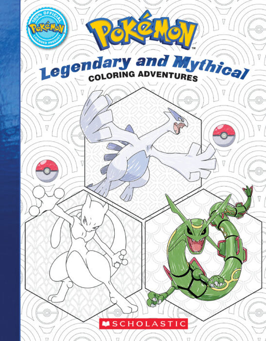 Tomfoolery Toys | Pokemon: Coloring Adventures Legendary & Mythical Pokemon