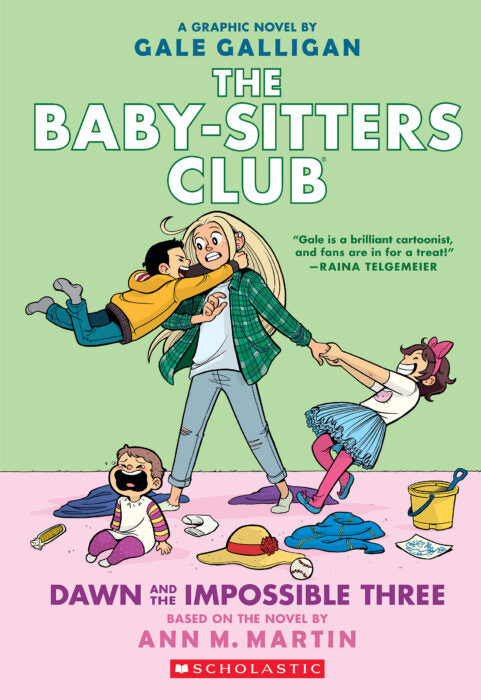 The Baby-Sitters Club Graphix #5: Dawn and the Impossible Three Cover