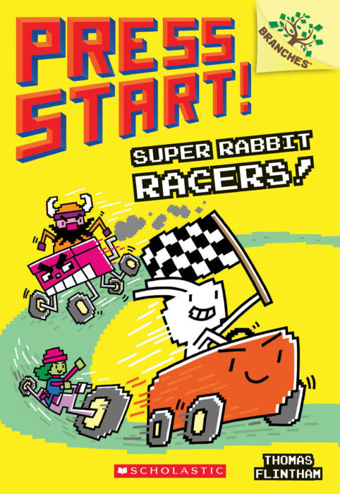Press Start #3: Super Rabbit Racers! Cover