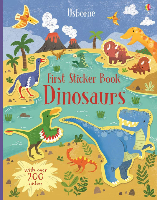 Tomfoolery Toys | First Sticker Book: Dinosaurs