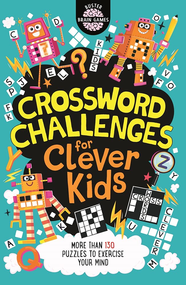 Crossword Challenges for Clever Kids Cover