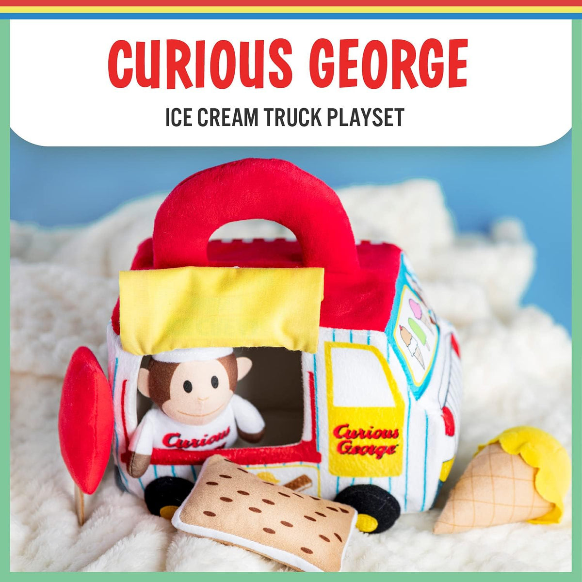 Curious George Ice Cream Truck Playset Cover