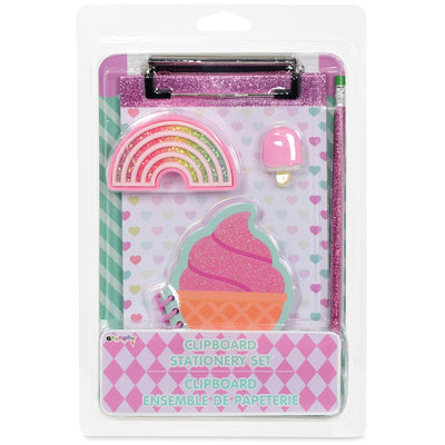 Ice Cream Clipboard Stationery Set Preview #2