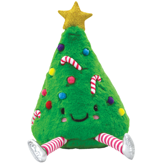 Tomfoolery Toys | Christmas Tree Furry Plush