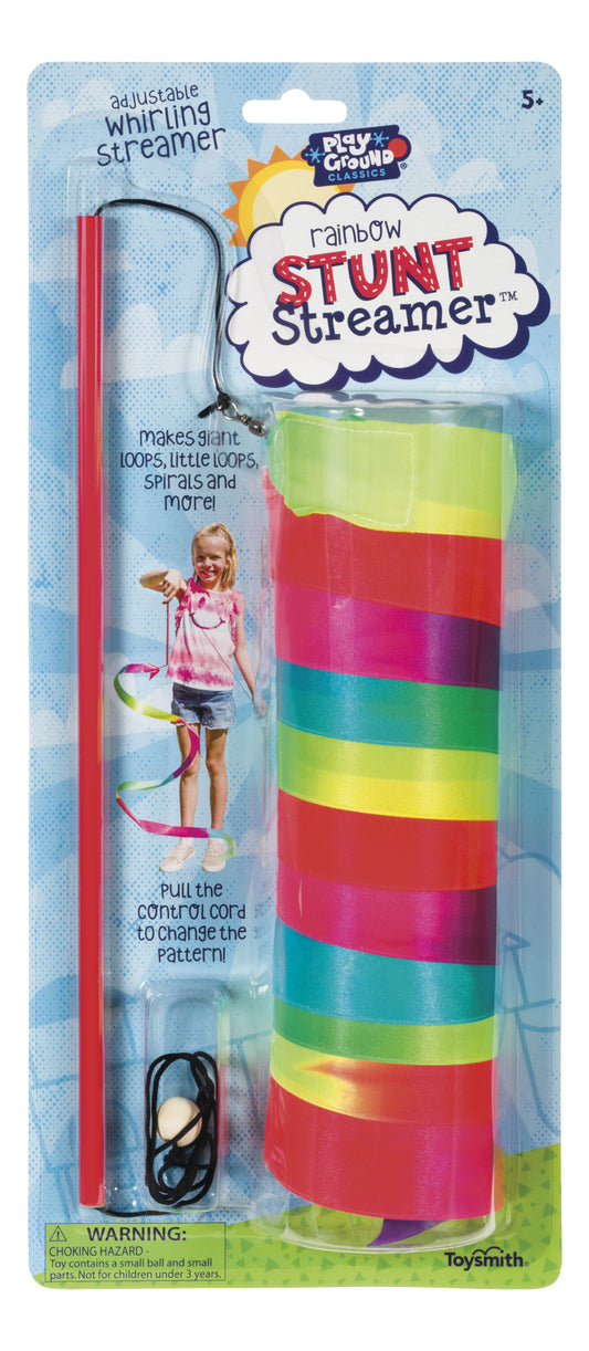 Tomfoolery Toys | Rainbow Stunt Streamer