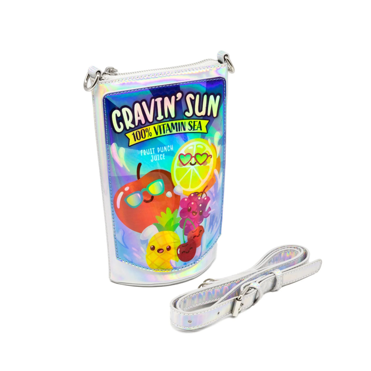 Cravin' Sun Fruit Juice Pouch Handbag Cover