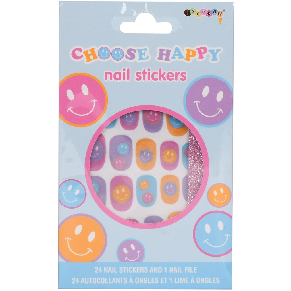Choose Happy Nail Stickers Cover