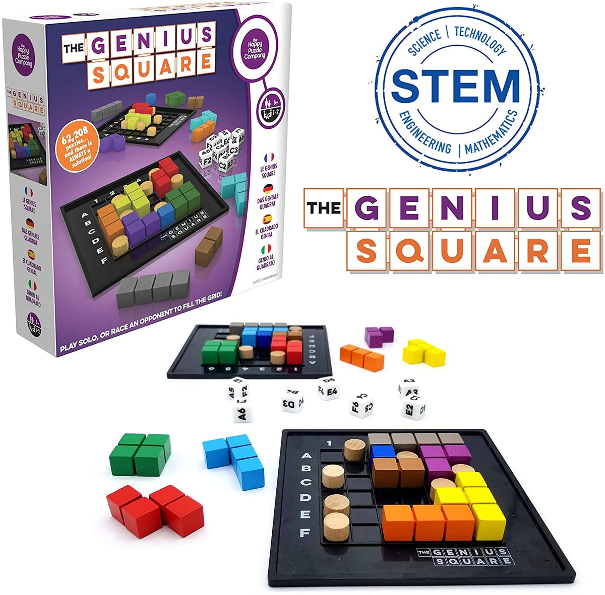 The Genius Square Cover