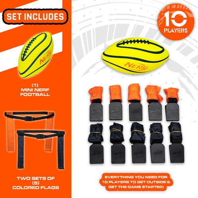 Nerf 10 Player Flag Football Set Preview #3