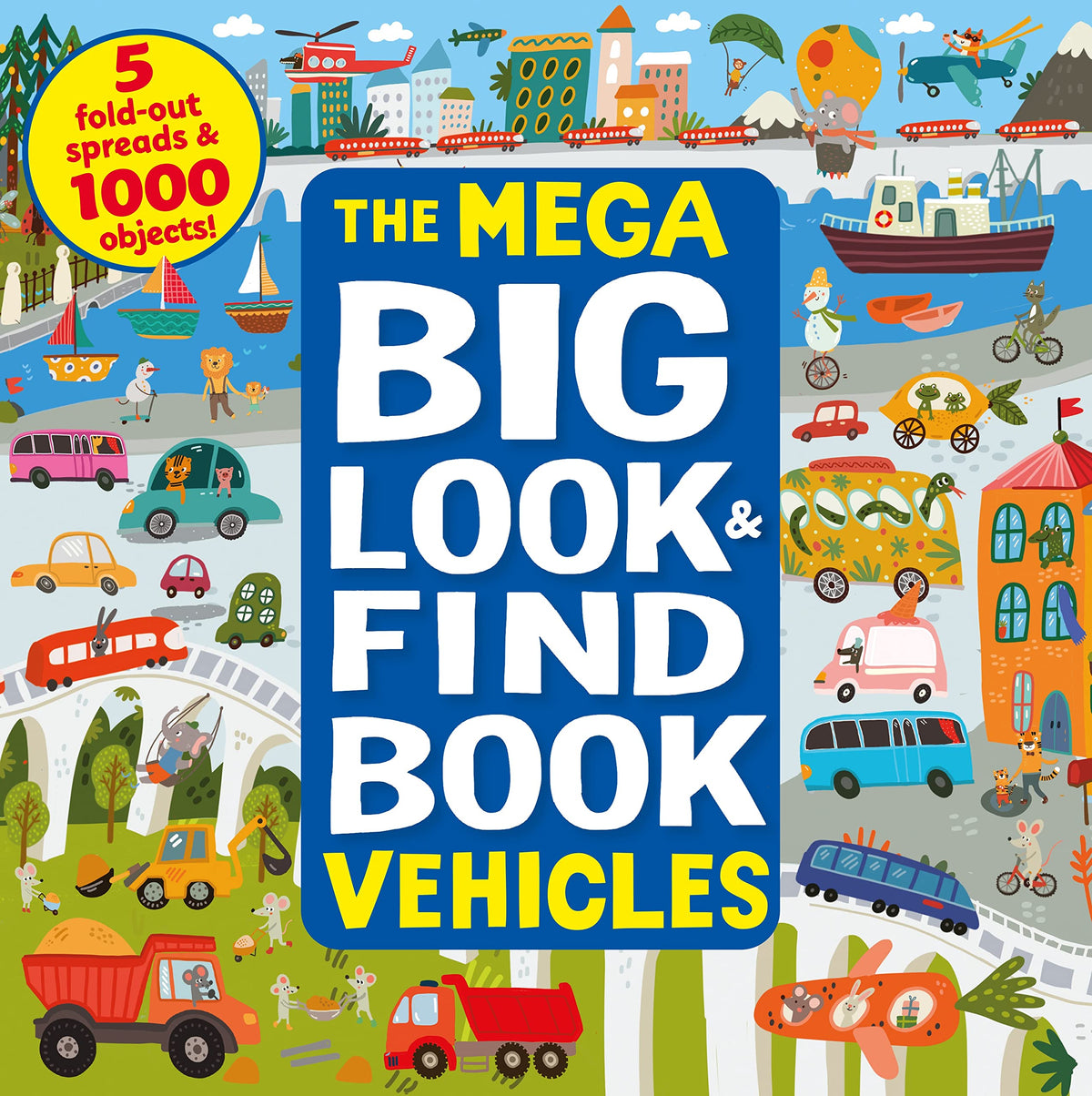The Mega Big Look & Find Book Cover