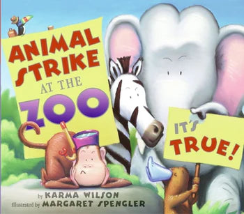 Animal Strike at the Zoo. It's True! Cover