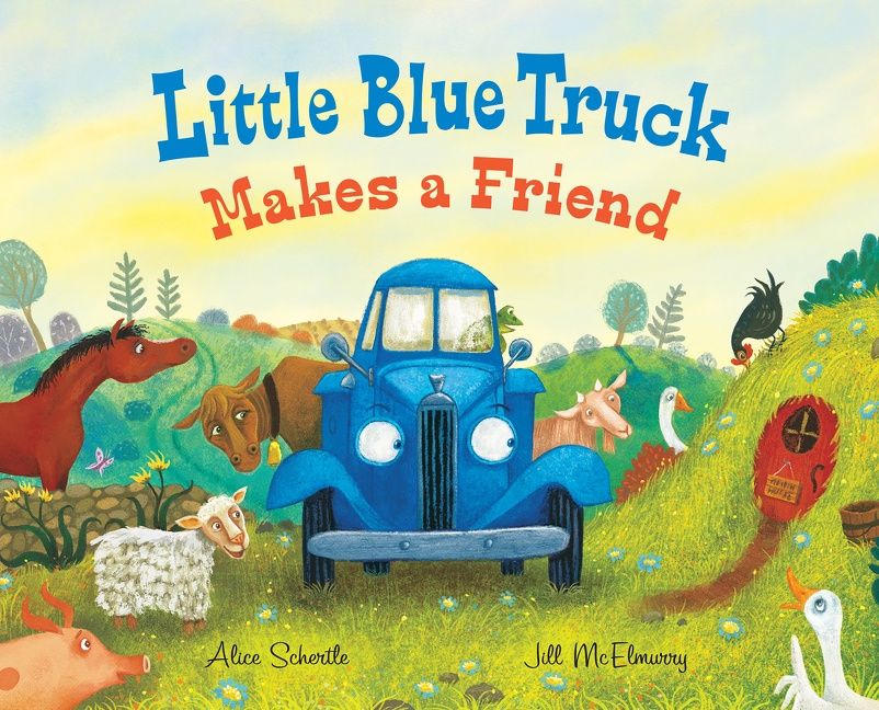 Little Blue Truck Makes a Friend Cover
