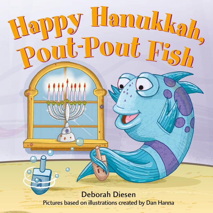 Happy Hanukkah, Pout-Pout Fish Cover