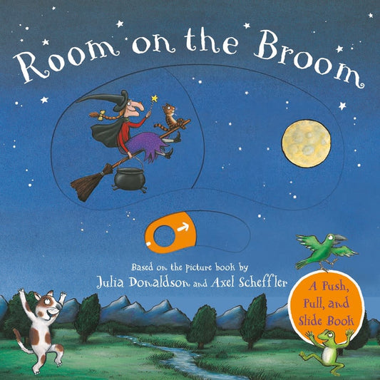 Tomfoolery Toys | Room on the Broom Push-Pull-Slide