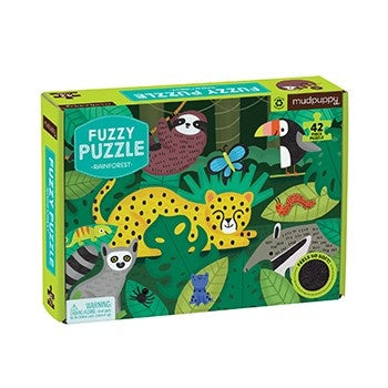 Tomfoolery Toys | Fuzzy Puzzle Rainforest